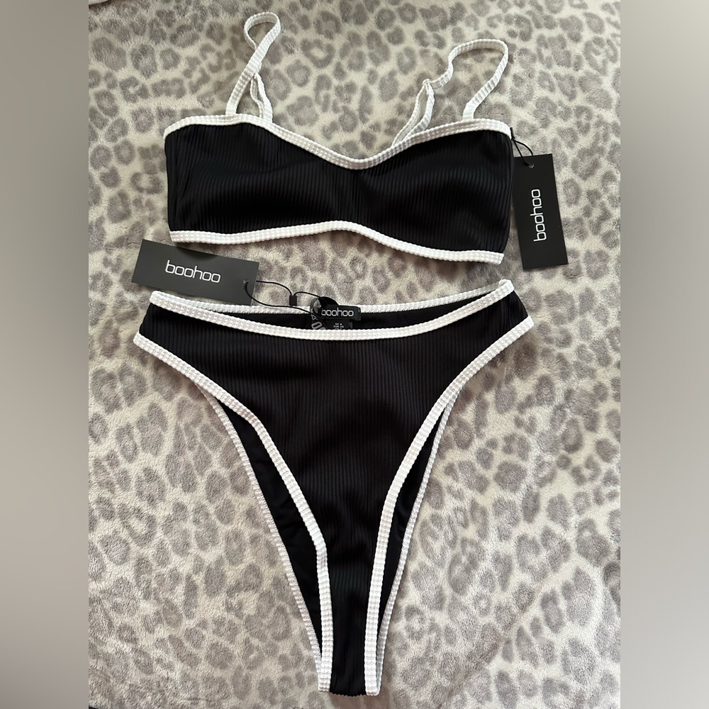 Black & White Contrast Bikini